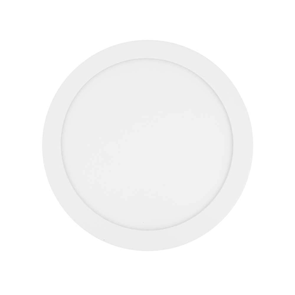 SANELEC, Luminario de LED para Techo, Lámpara Circular para Sobreponer, 18 W, Luz Cálida, Modelo 1293