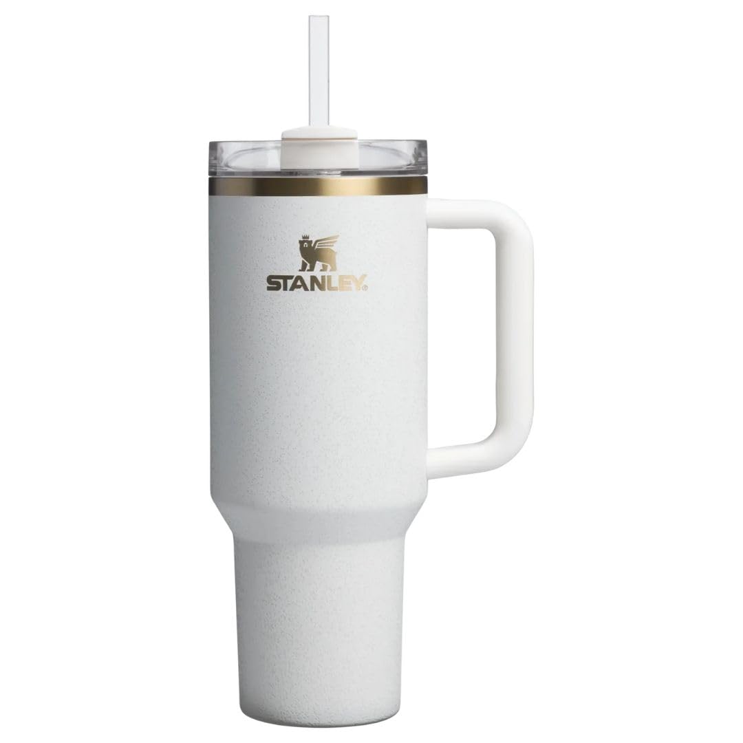 Stanley Quencher H2.0 Termo de Acero Inoxidable con Popote 1.18 L - Cream Moon