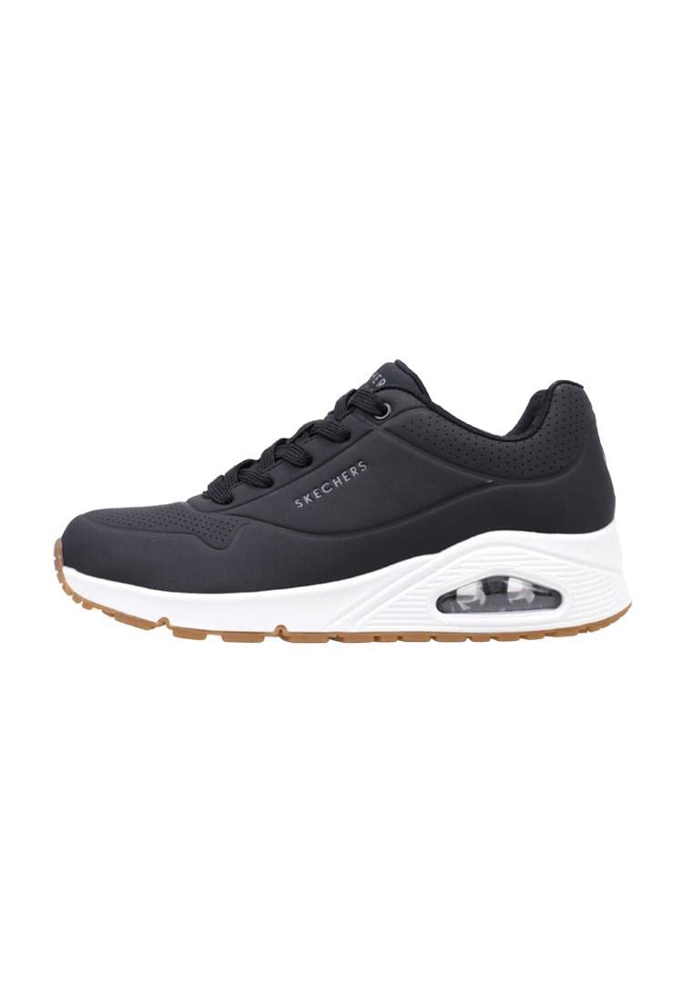 Skechers Street Uno Zapatillas Deportivas para Mujer - 27.0 cm - Negro - Blanco
