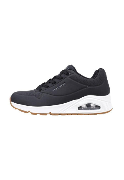 Skechers Street Uno Zapatillas Deportivas para Mujer - 27.0 cm - Negro - Blanco