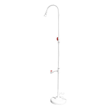 Swimline Solstice by International Leisure Products Hydro Tools 89031 Ducha Junto a la Piscina, Color Blanco