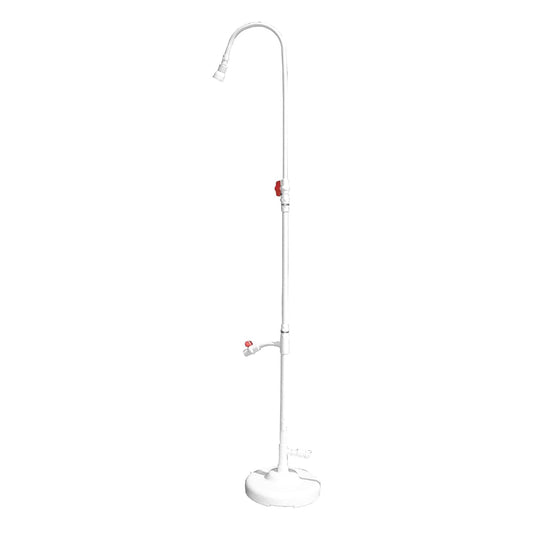 Swimline Solstice by International Leisure Products Hydro Tools 89031 Ducha Junto a la Piscina, Color Blanco