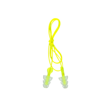 Peltor Sport Tri-Flange Corded Reusable Earplugs, 3-Pair Per