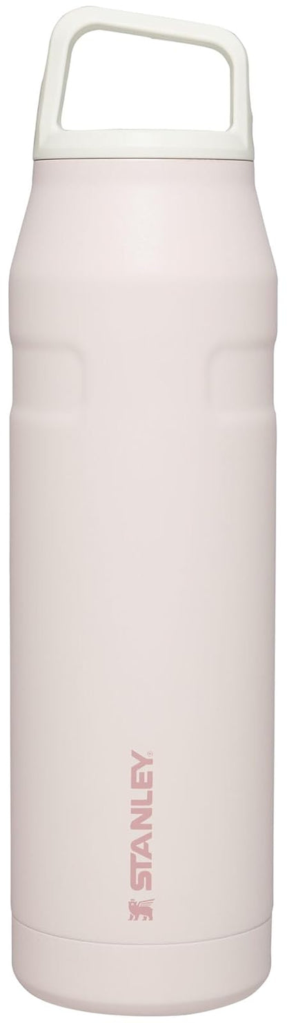 Stanley IceFlow Botella de Agua 24 oz Boca Ancha - Brillo de cuarzo rosa - 36 onzas
