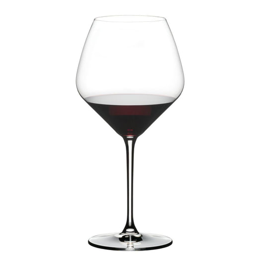 Riedel Extreme Pinot Noir - Juego de copas de vino (4 unidades), transparente