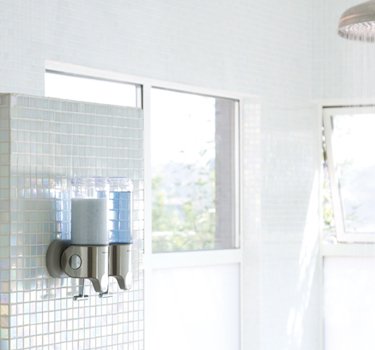 simplehuman, dispensadores de pared triples