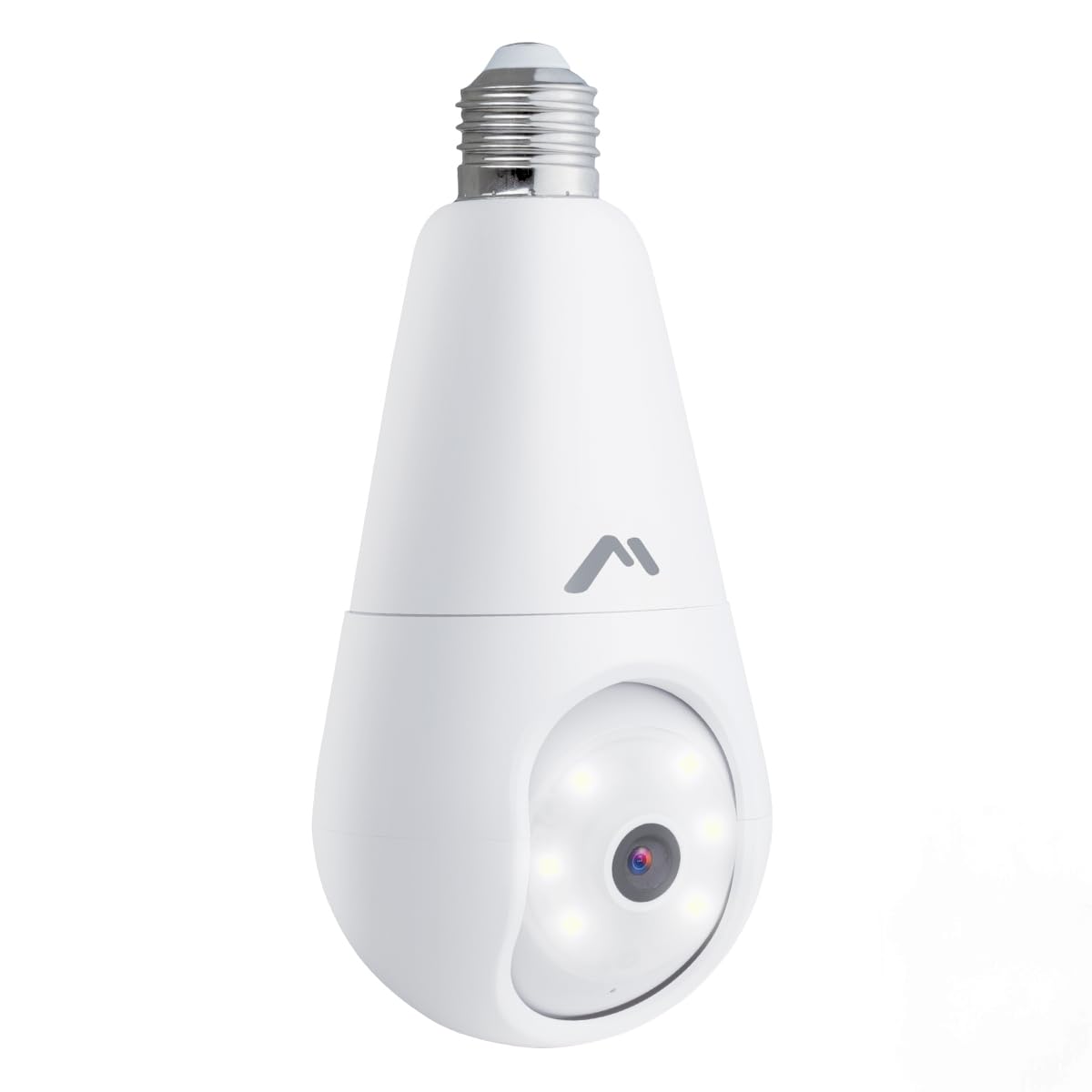 Mitzu Cámara WiFi Robotizada MSC-2012 para Socket | Visualiza con Smartphone, 360 grados