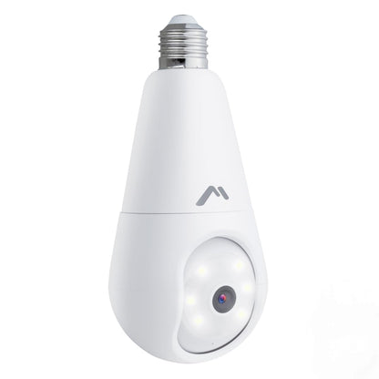 Mitzu Cámara WiFi Robotizada MSC-2012 para Socket | Visualiza con Smartphone, 360 grados