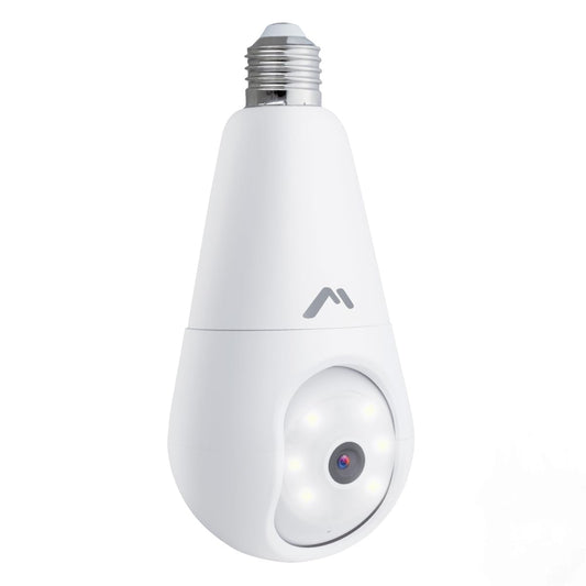 Mitzu Cámara WiFi Robotizada MSC-2012 para Socket | Visualiza con Smartphone, 360 grados