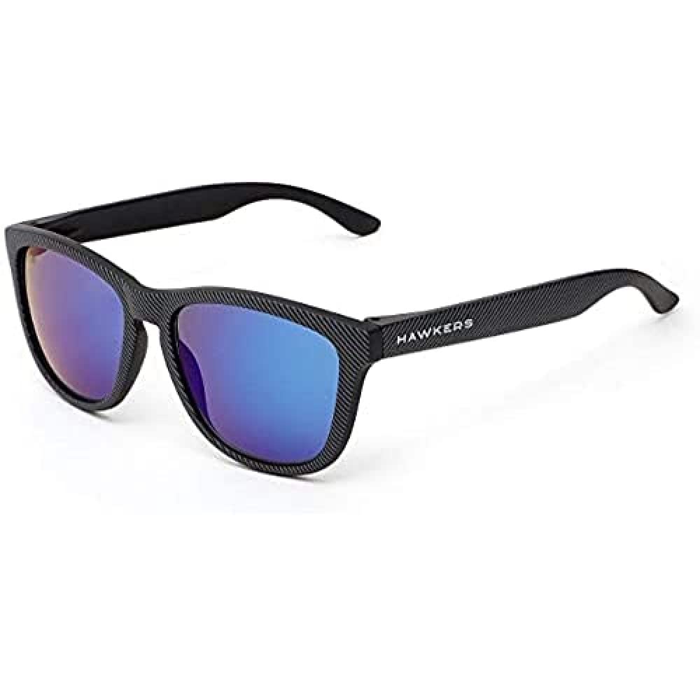 HAWKERS Lentes de Sol CARBON ONE para hombre y mujer - M - Carbono - Azul Polarizado