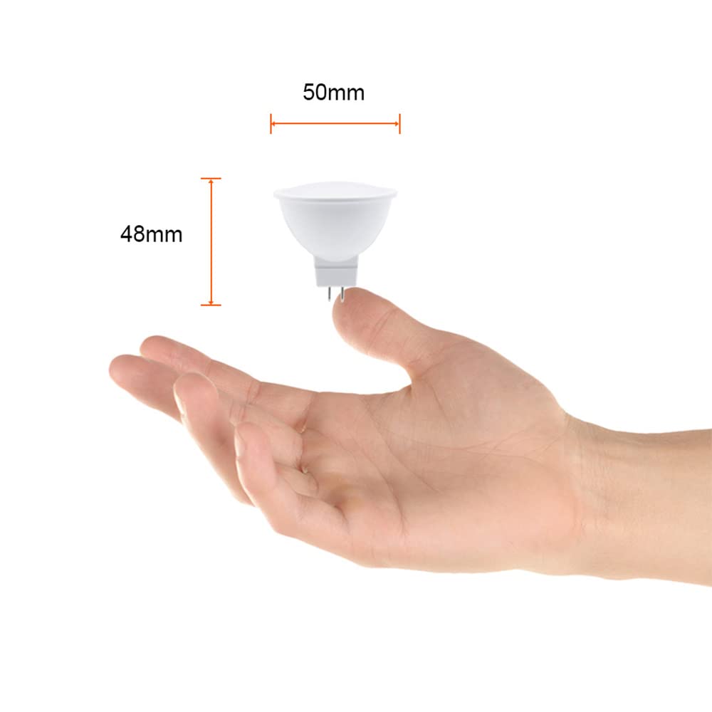 Tecnolite Connect Foco MR16 RGB 5W | 1 unidad, RGB atenuable, WiFi y Bluetooth, compatible Alexa