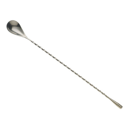 Barfly M37010 - Cuchara de acero inoxidable estándar (33.5 cm), Acero inoxidable, Teardrop End 11 13/16" (30.0 Cm), 1