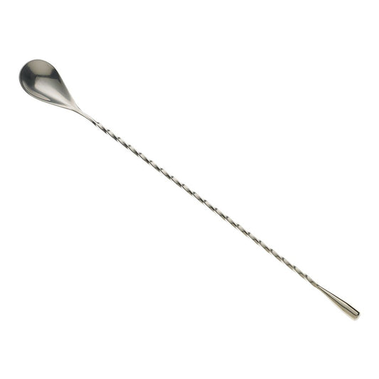 Barfly M37010 - Cuchara de acero inoxidable estándar (33.5 cm), Acero inoxidable, Teardrop End 11 13/16" (30.0 Cm), 1