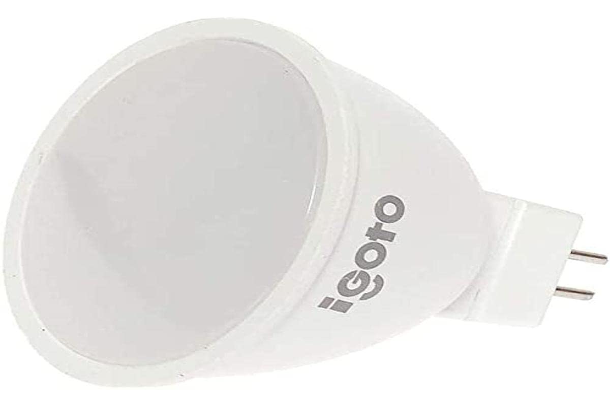 iGoto F10P20407 10Pack Foco LED MR16 GU5.3 7W 3000°K (luz cálida)