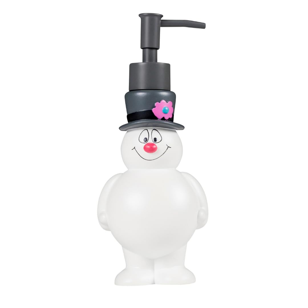 Frosty The Snowman Holiday Christmas Jabón/loción/desinfectante de Manos Dispensador de Bomba de Resina, 13 onzas, (Producto Oficial de la Licencia) de Franco Collectibles - Frosty the Snowman