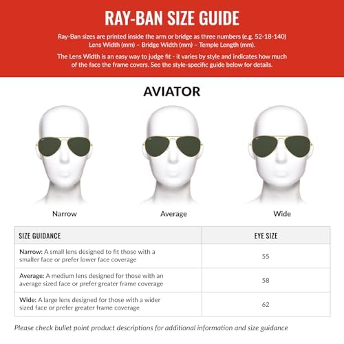 Ray-Ban Rb3025 Classic Aviator