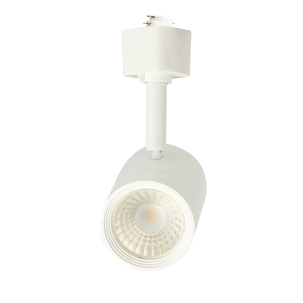 Tecnolite - Lámpara Spot de Riel LED Dirigible 7.5 W, Luz Suave Cálida, LED integrado