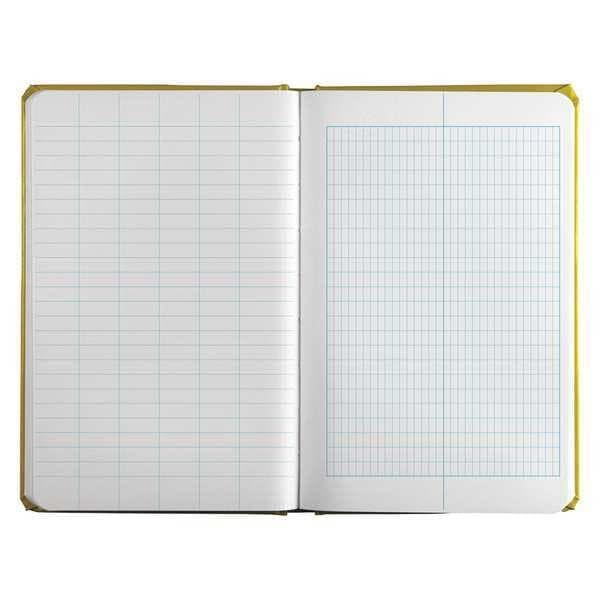 Rite in the Rain Cuaderno de pasta dura, para cualquier tipo de clima, 12.06 cm x 19.05 cm, cubierta amarilla, patrón universal (no. 370F), tránsito, Amarillo