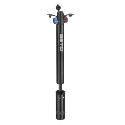 Beto Bomba CO2 CO2-008A | Aluminio | Válvula Presta/Schrader | 11 Bar / 160 PSI | Incluye 2 Cartuchos CO2 de 16g | Compacta y Portátil
