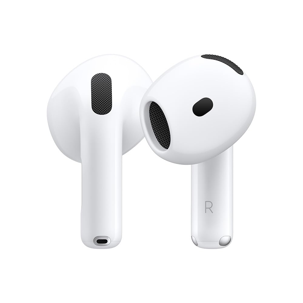 Apple AirPods 4 Audífonos Inalámbricos con Estuche USB-C - Sin Cancelación Activa de Ruido - Sin AppleCare+
