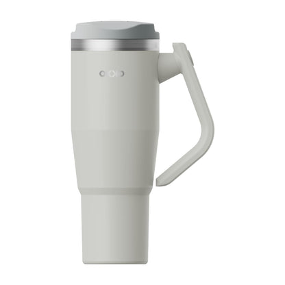 OKKO Termo Orangután 1.2 L (40.5 oz) – Hidratación Todo el Día, Botella Térmica de Acero Inoxidable con Aislamiento al Vacío, Mantiene Bebidas Frías y Calientes por Horas, Ideal para Gym Cool Gray