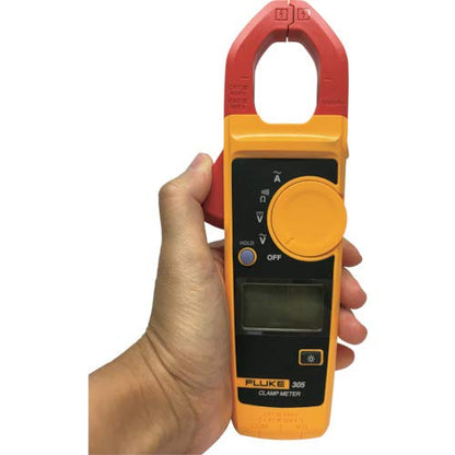 Fluke Pinza Amperimétrica 305 999 A CA Apertura de 30 mm Pantalla Retroiluminada, CAT IV 300 V/CAT III 600 V (Valor Medio)