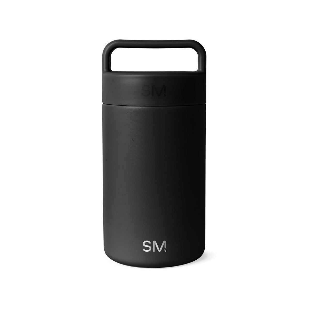 Simple Modern Provision Tarro Térmico para Alimentos, Acero Inoxidable - 475ml - - Midnight Black