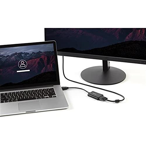StarTech HD2VGAA2 Cable Adaptador Externo Convertidor de Video/Audio HDMI a VGA, HD15 Hembra, HDMI Macho, Mini Jack Hembra, 1920x1200, Negro