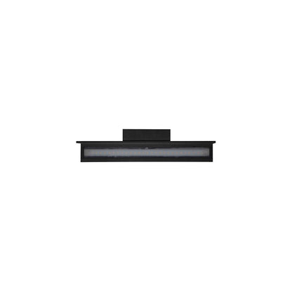 Illux de México Lámpara de pared LED, diseño moderno, aluminio, luz cálida (2700 K), ideal en salas, recepciones, ML-4605.N, Negro