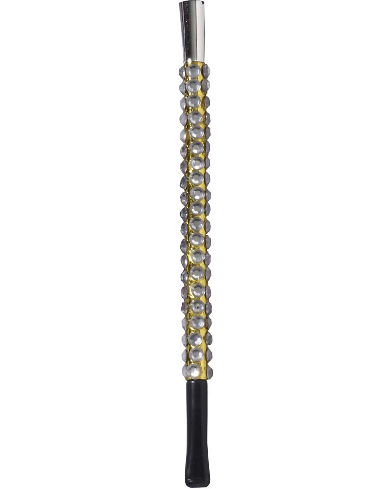 Forum Novelties Women's Vintage Hollywood Look Jeweled Cigarette Holder Costume Accessory, Black/Silver, One Size