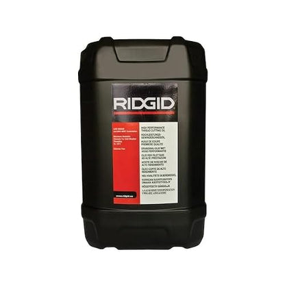 RIDGID - Aceite para Cortar Roscas 74012, Alto Rendimiento, 1 Galón, Tuberías, Eliminación de Metal, Plomería Profesional