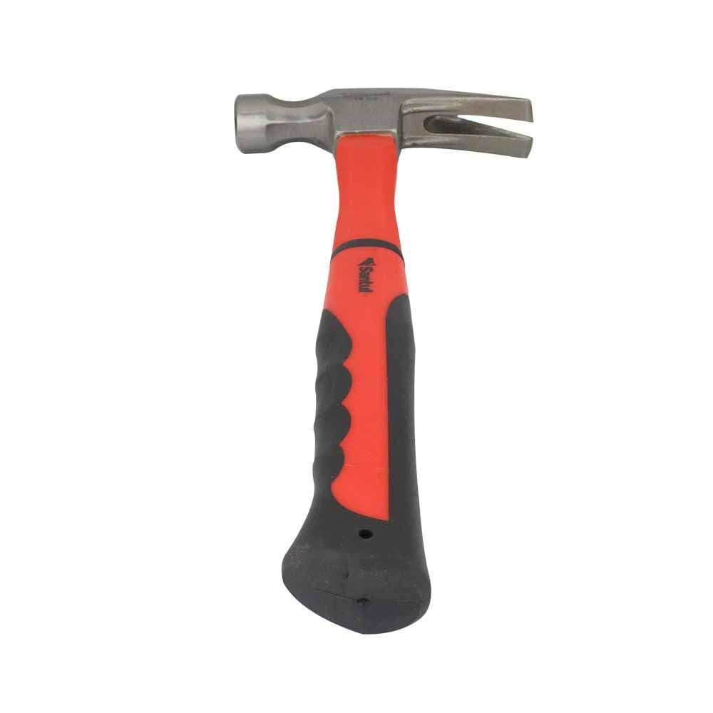 Santul 7046 Martillo, 16 Oz, Uña Curva, Mango de Fibra de Vidrio