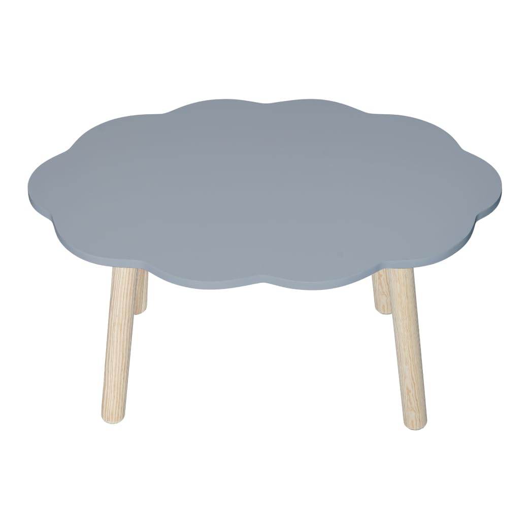 DUDUK Mesa Nube Infantil Ideal para Jugar y Aprender (Azul)
