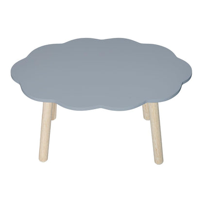 DUDUK Mesa Nube Infantil Ideal para Jugar y Aprender (Azul)