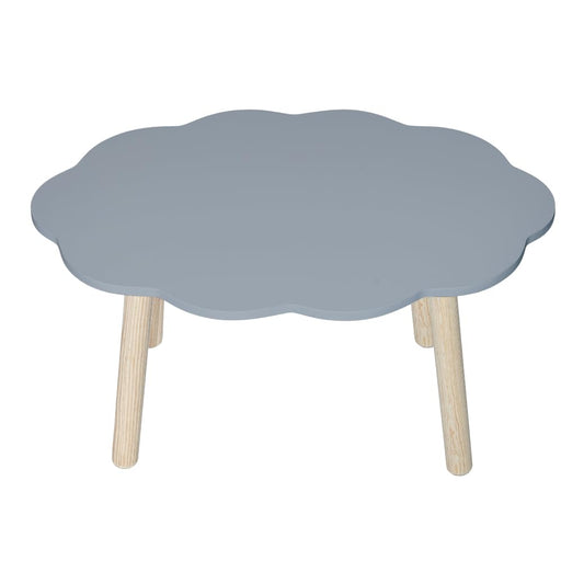 DUDUK Mesa Nube Infantil Ideal para Jugar y Aprender (Azul)