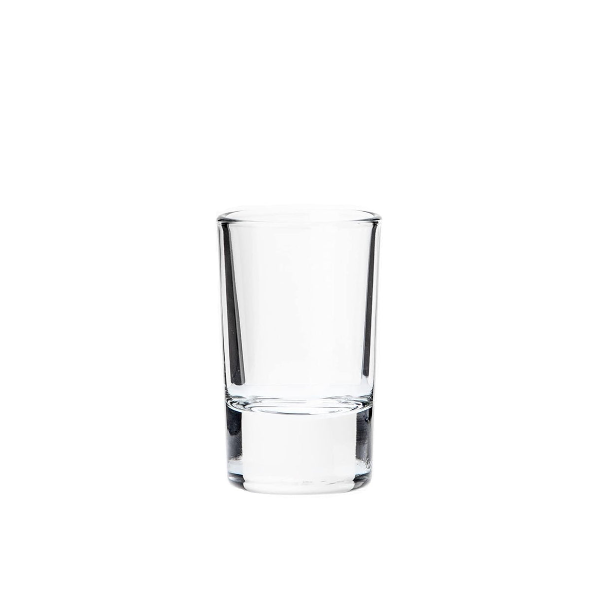 Borgonovo Indro Juego de 6 Tequileros de Vidrio, Cristal, 42 ml