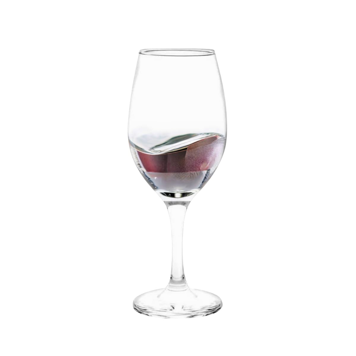 Cristar Rioja Juego de 6 Copas de Vidrio para Vino, Agua de 386 ml