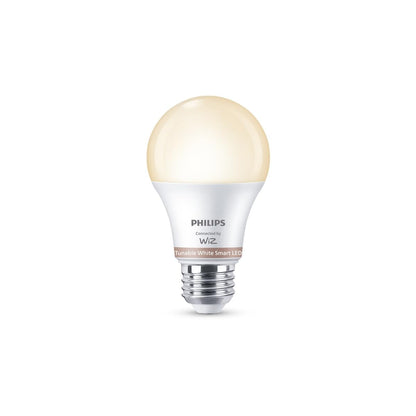 Philips Smart Connected by WiZ Foco A19 Dimeable Luz Cálida a Fría 8.8 W | LED regulable, Luz omnidireccional, Alternativa inteligente