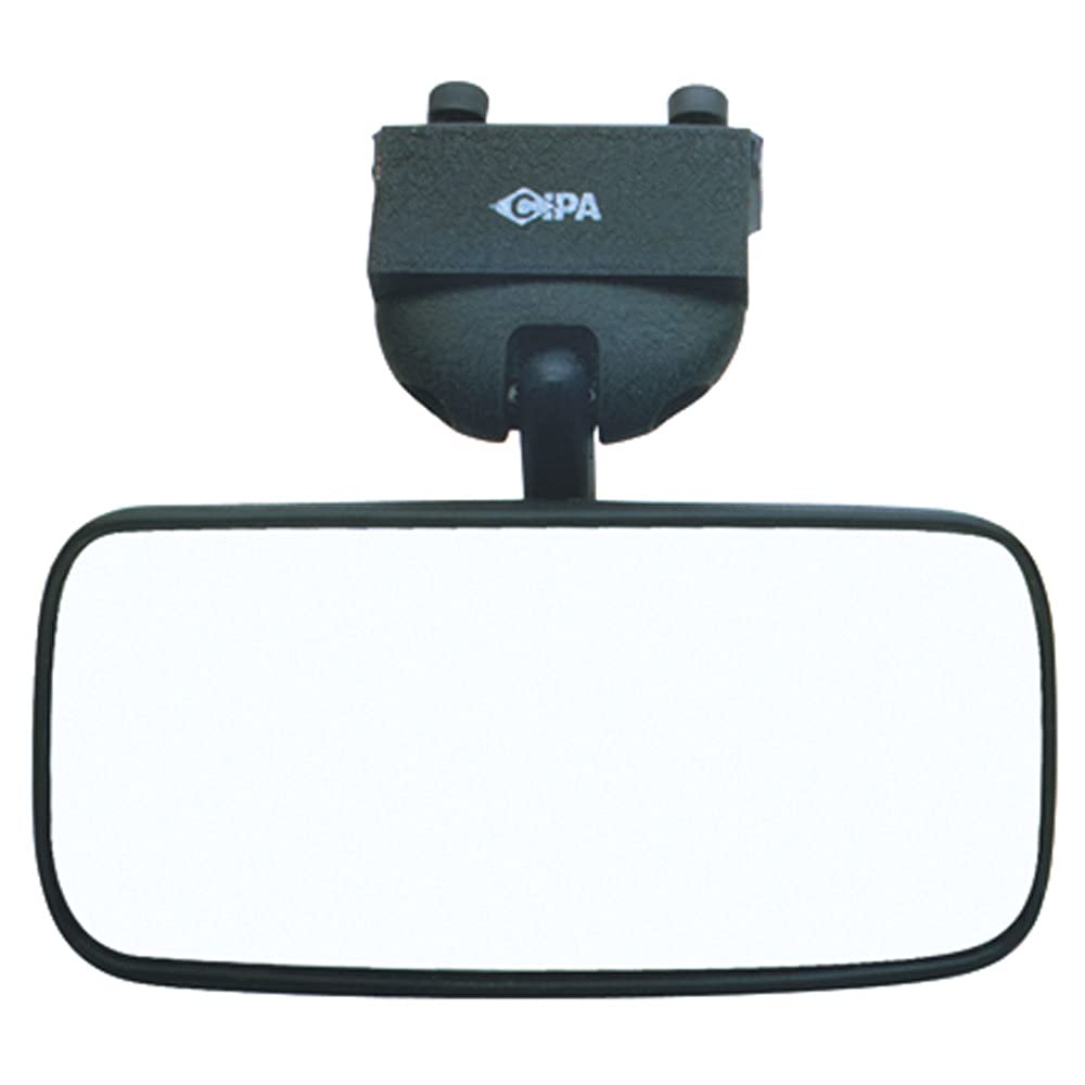 CIPA COMP II Espejo Marino Convexo Negro 10x28 cm - 4" x 8"