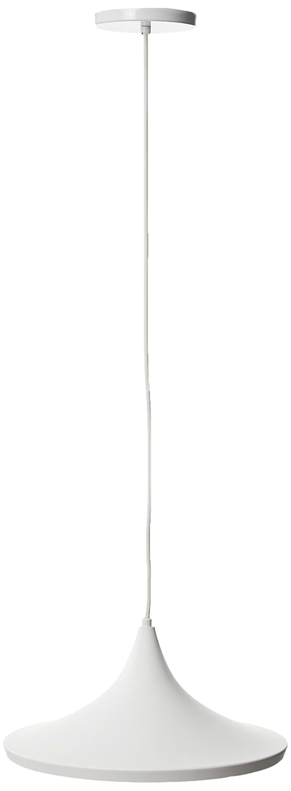MAXXI MX-CL7005/B Lámpara de Techo Candil Aluminio Terminado, Uso Interior, color Blanco