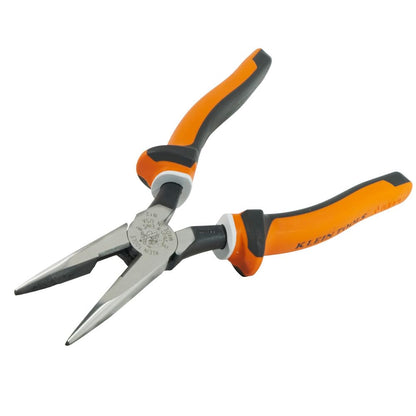 Klein Tools 203-8EINS Electrician's Insulated 8" Long Nose Pliers