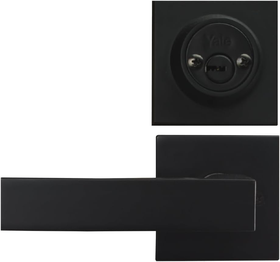 Yale MX89584 Gatillo Portofino Alta Seguridad Llave-Llave, Bronce Antiguo