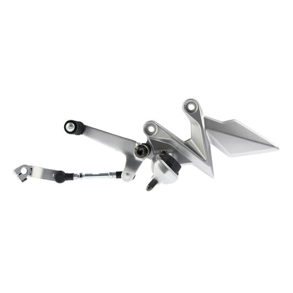 ITALIKA F11010423 Conjunto Pedales y Pospie Izquierdo, Gris