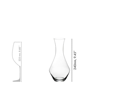 Riedel Cabernet Decantador, Merlot, Transparente, Una talla, 1
