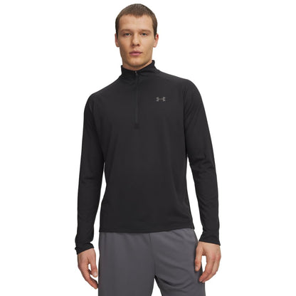 Under Armour Camiseta Tech 2.0 Media Cremallera para Hombre - Negro - 4XL