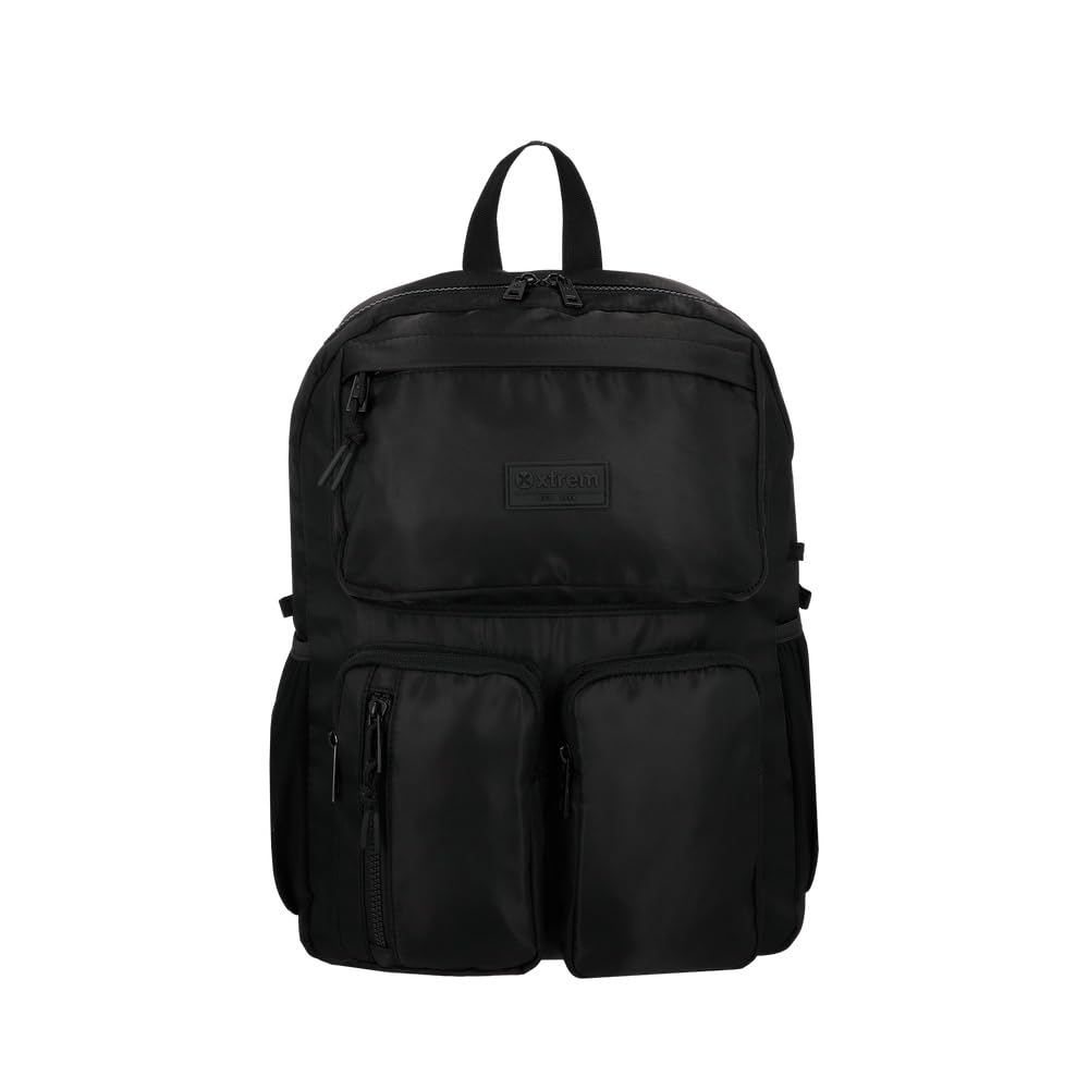 Xtrem Queens Mochila para Laptop 15", Compartimentos Organizadores - M - Negro