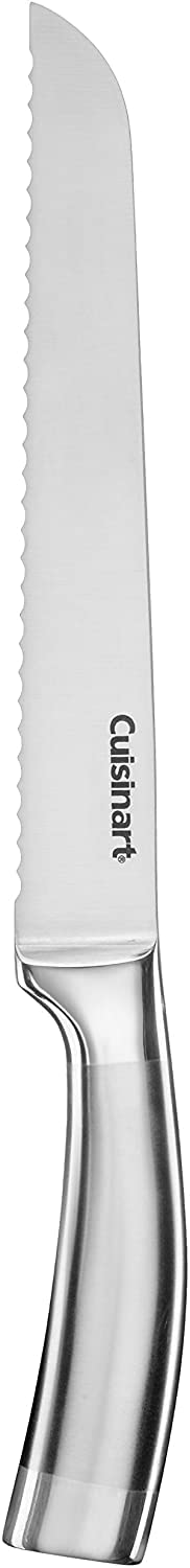 Cuisinart c99ss-15p 15 piezas Juego de cuchillas de acero inoxidable con bloque de madera, color plateado