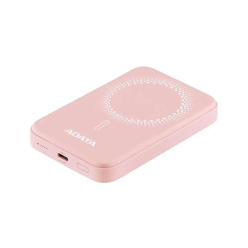 POWERBANK BATERIA PORTATIL Recargable MAGNETICO 5,000 mAh, Rosa PR050-11PK