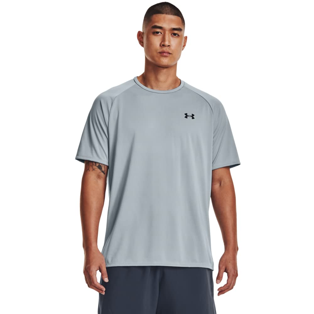 Under Armour Tech 2.0 Playera de Entrenamiento para Hombre - Azul - G - Sólido