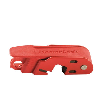 Master Lock Bloqueo de Disyuntor 493B | Estándar individual y doble, 1 unidad, palanca